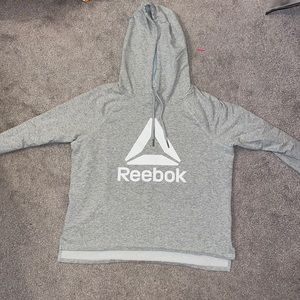 Reebok cropped hoodie